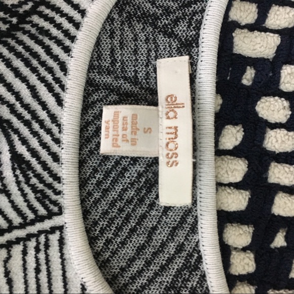 Ella Moss black & white palm print skirt & top - Picture 4 of 7